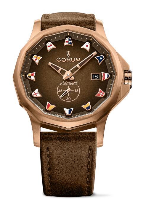 Review Copy Corum Admiral 42 Automatic Watch A395/04320 - 395.201.53/0F62 AG60 - Click Image to Close